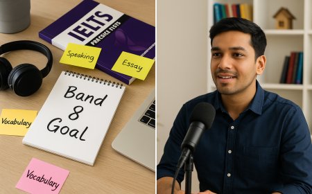How I Scored 8 Band in IELTS Without Coaching