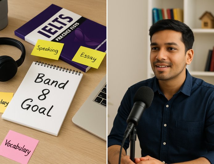 How I Scored 8 Band in IELTS Without Coaching