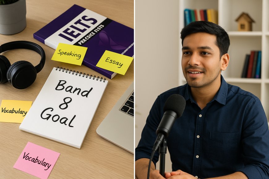 How I Scored 8 Band in IELTS Without Coaching