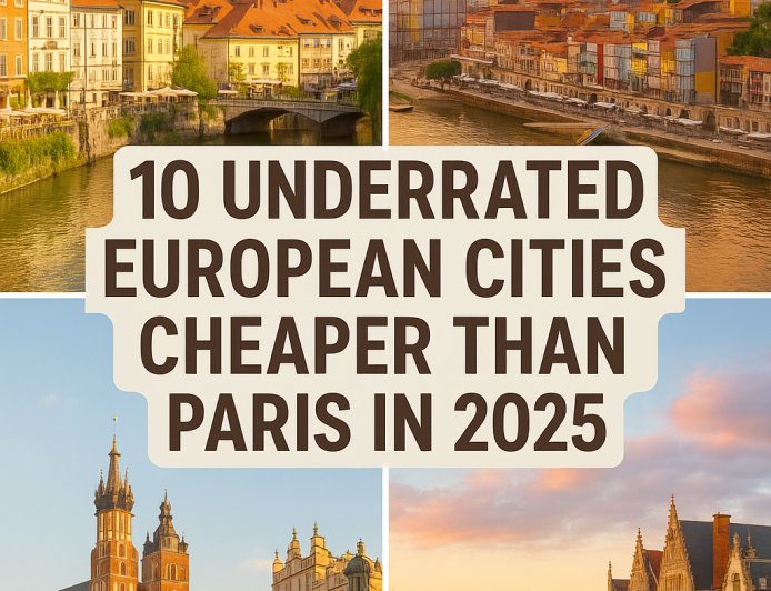 10 Underrated European Cities That Are Cheaper (and Better) Than Paris in 2025