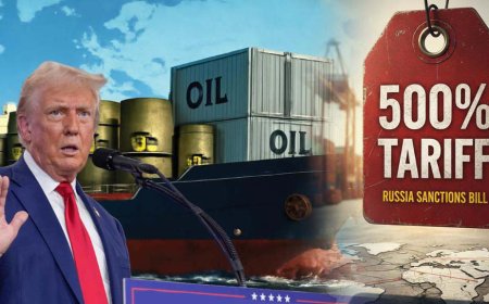 Trump's Bold Tariff Blitz: 500% Levy on Russian Oil Buyers Sparks Global Tension