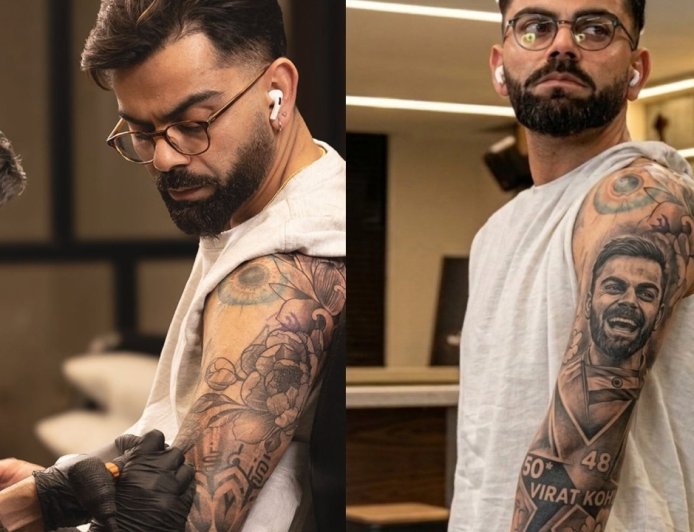 Virat Kohli's Viral Lotus Tattoo: A Symbol of Rebirth as IPL 2026 Kicks Off Tomorrow!