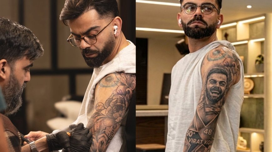 Virat Kohli's Viral Lotus Tattoo: A Symbol of Rebirth as IPL 2026 Kicks Off Tomorrow!
