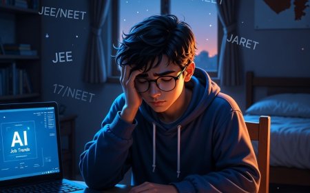 2026 Career Pressure on Indian Students: Surviving the JEE-NEET Rat Race & Job Market Chaos Without Burning Out