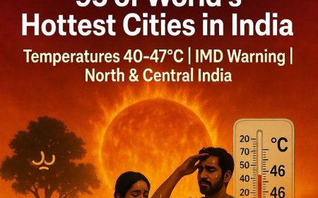 Heatwave Alert India 2026: IMD Warns of Severe Heat in April-May | Temperatures Cross 45°C in Multiple States"