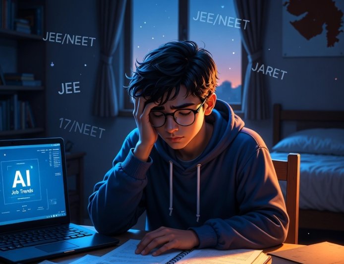 2026 Career Pressure on Indian Students: Surviving the JEE-NEET Rat Race & Job Market Chaos Without Burning Out