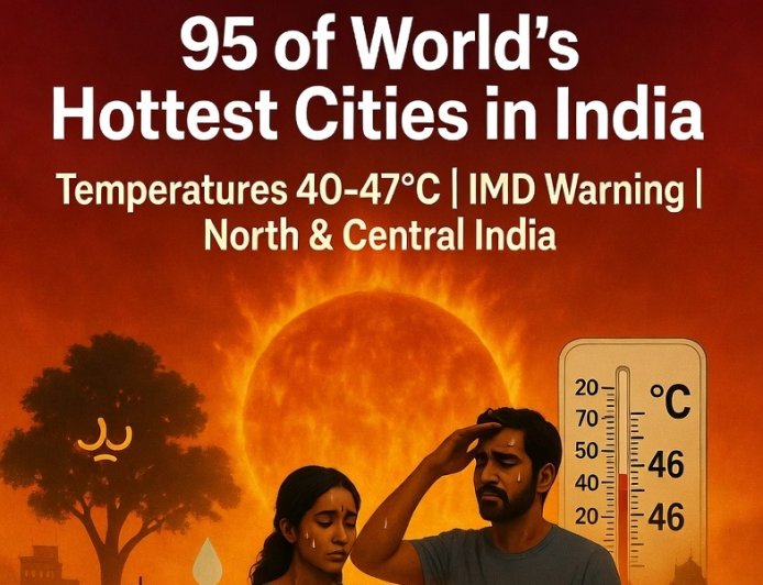 Heatwave Alert India 2026: IMD Warns of Severe Heat in April-May | Temperatures Cross 45°C in Multiple States"