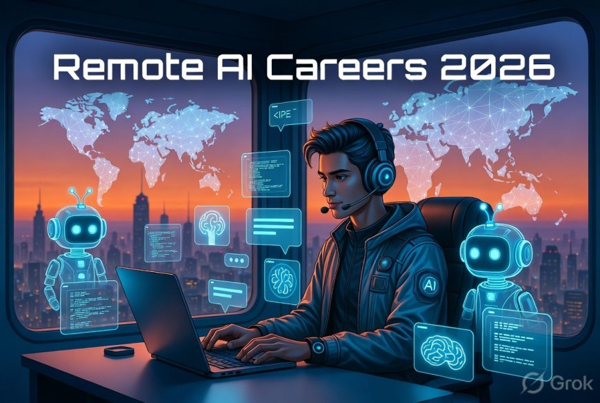 🌍 Remote AI Careers Exploding in 2026: The Ultimate Guide to Landing High-Paying Flexible Jobs
