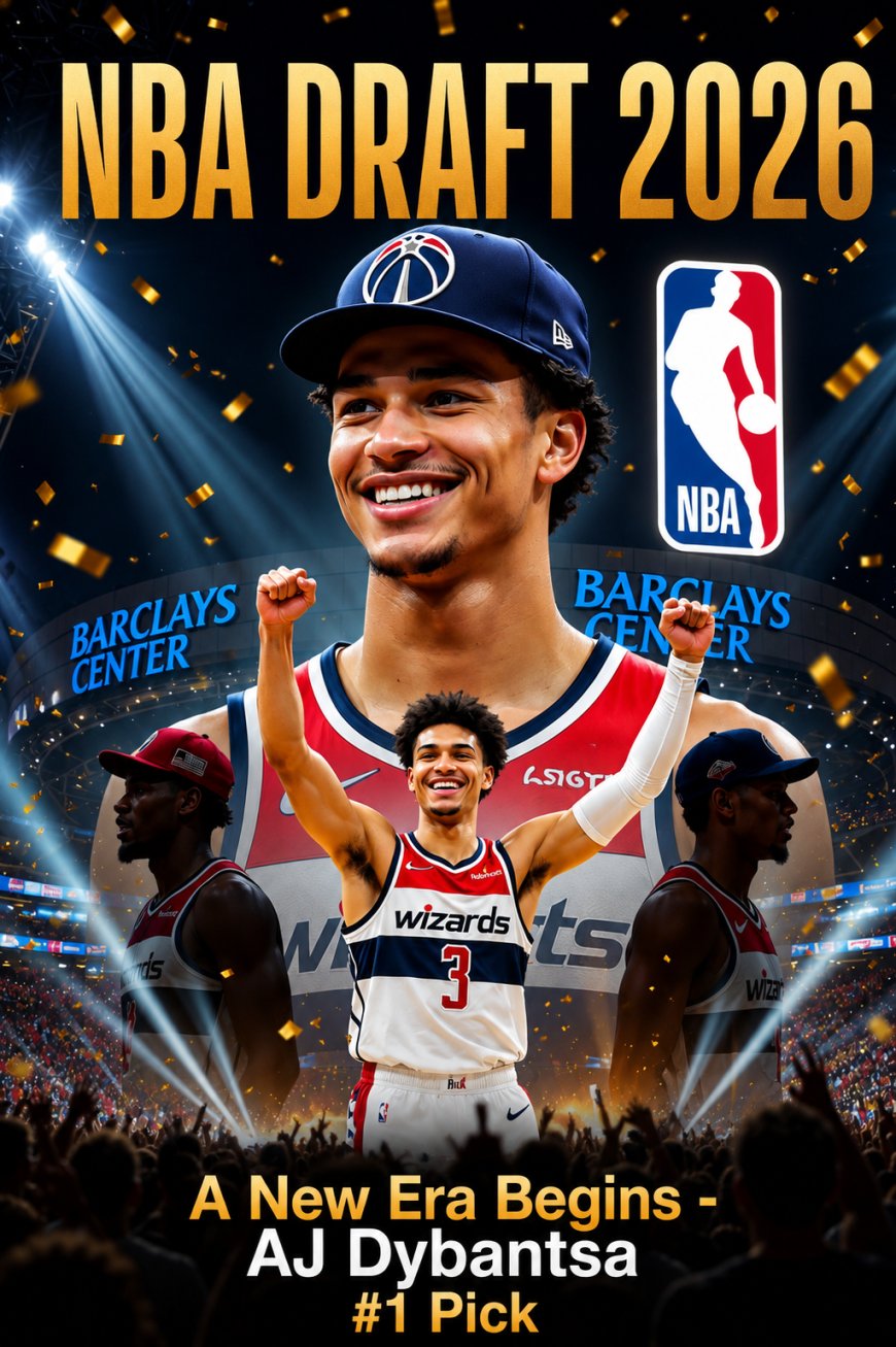 NBA Draft 2026: Historic Night in Brooklyn as AJ Dybantsa Becomes the Face of the Future for the Washington Wizards