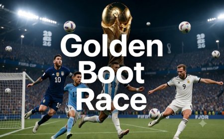 FIFA World Cup 2026 Golden Boot Race Heats Up: Messi, Mbappé, Kane & Haaland Battle in Epic Knockout Stage Drama