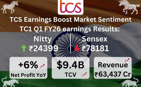 TCS Q1 FY26 Earnings Spotlight: Nifty & Sensex Hold Steady Amid IT Sector Buzz