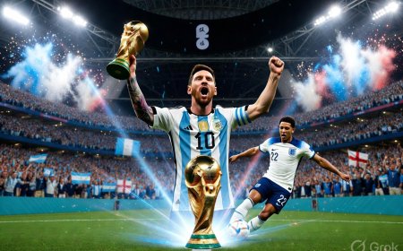 Epic Showdown in FIFA World Cup 2026 Semifinals: Argentina's Late Drama vs England's Star Power – Messi Aims for Glory in Historic Tournament!