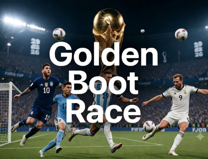 FIFA World Cup 2026 Golden Boot Race Heats Up: Messi, Mbappé, Kane & Haaland Battle in Epic Knockout Stage Drama