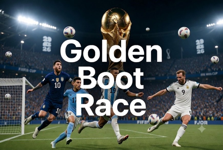 FIFA World Cup 2026 Golden Boot Race Heats Up: Messi, Mbappé, Kane & Haaland Battle in Epic Knockout Stage Drama