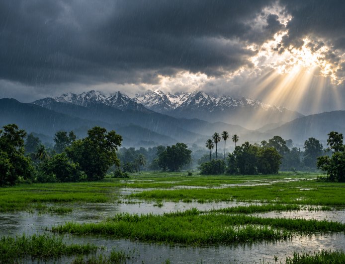 India’s Monsoon 2026 Surges with Heavy Rainfall: IMD Issues Critical Weather Alerts Across North, East & Central India