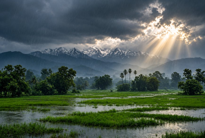 India’s Monsoon 2026 Surges with Heavy Rainfall: IMD Issues Critical Weather Alerts Across North, East & Central India