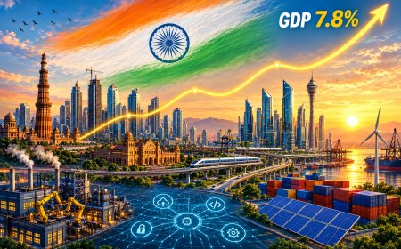 India GDP Growth Hits 7.8% in Q1 FY27: Resilient Outlook Amid Global Headwinds
