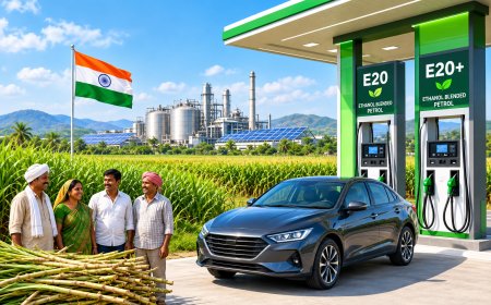 India Eyes Higher Ethanol Blends Beyond E20: Flexi-Fuel Vehicles to Drive Next Phase of Energy Independence