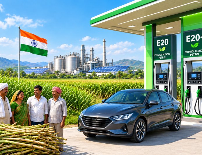 India Eyes Higher Ethanol Blends Beyond E20: Flexi-Fuel Vehicles to Drive Next Phase of Energy Independence