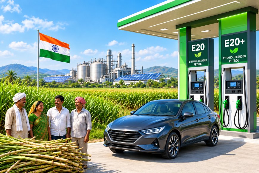 India Eyes Higher Ethanol Blends Beyond E20: Flexi-Fuel Vehicles to Drive Next Phase of Energy Independence